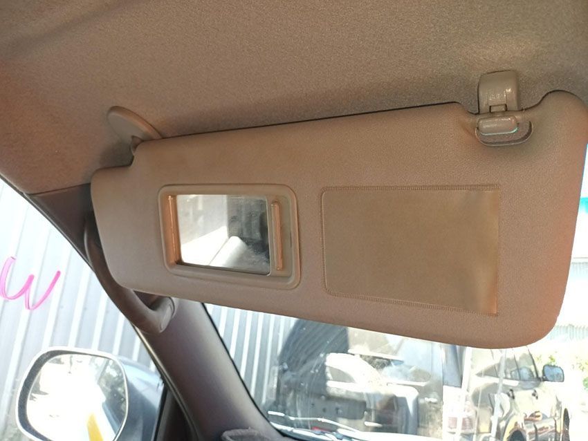 A Car Sun Visor With a Mirror Attached to It — South West 4WD Wreckers In Brisbane, QLD