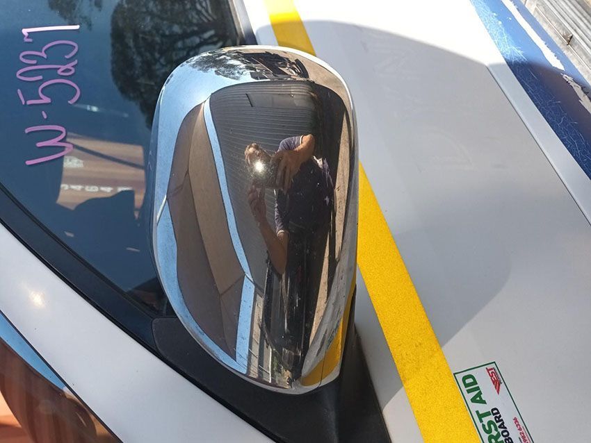 A Close Up of a Side View Mirror on a Car — South West 4WD Wreckers In Brisbane, QLD