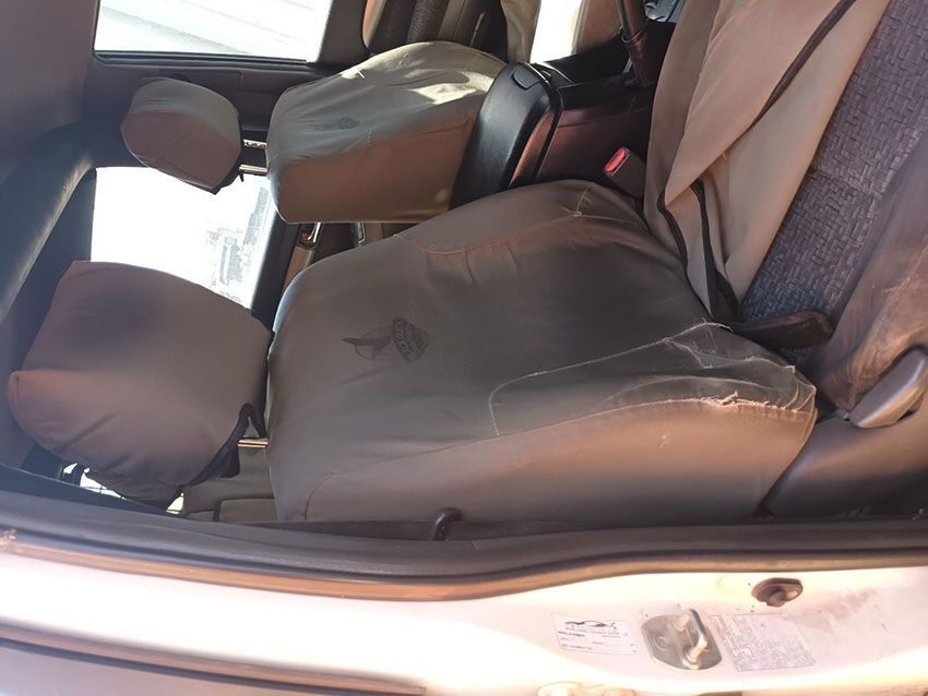 The Back Seat of a Car With a Seat Belt on It — South West 4WD Wreckers In Brisbane, QLD