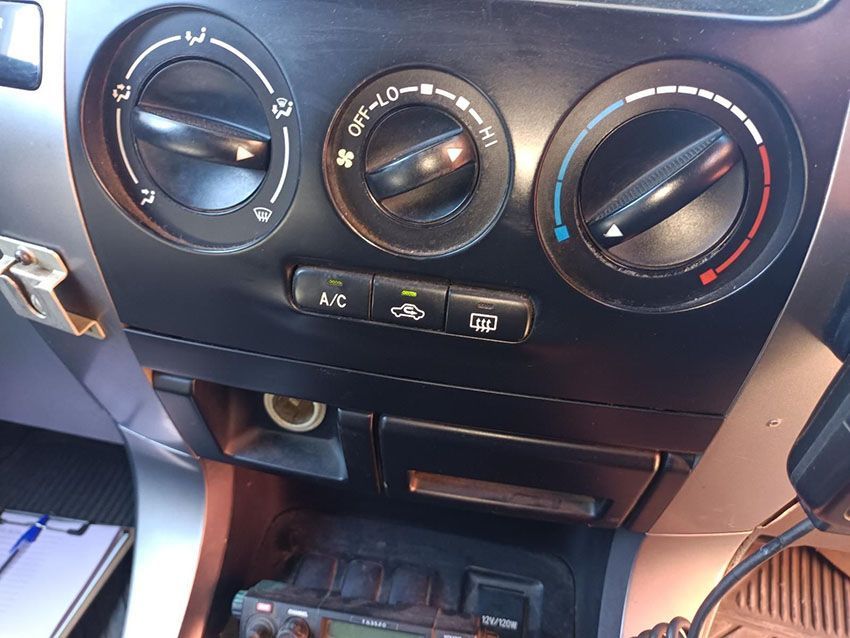 A Close Up of the a/c Controls on a Car — South West 4WD Wreckers In Brisbane, QLD