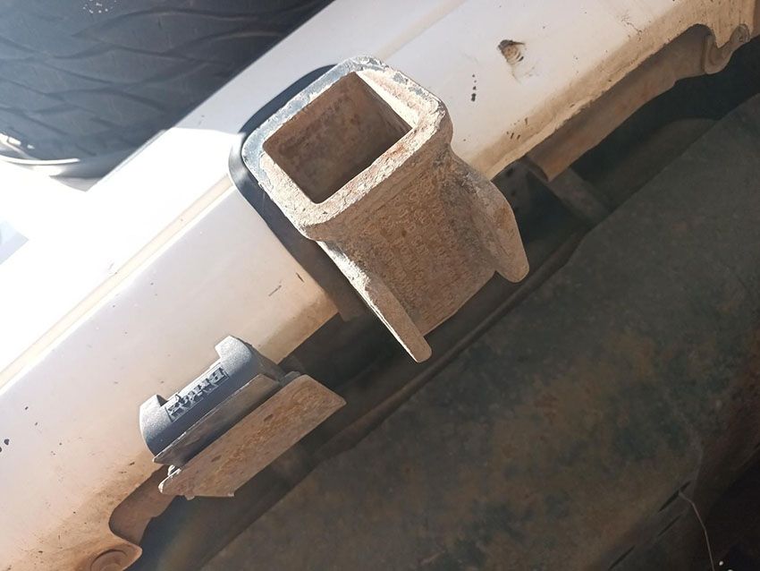 A Close Up of a Piece of Metal That Says Advan on It — South West 4WD Wreckers In Brisbane, QLD