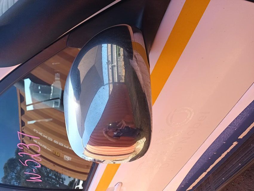 A Close Up of a Side View Mirror on a Car — South West 4WD Wreckers In Brisbane, QLD