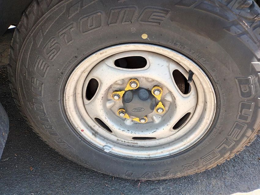 A Close Up of a Tire With the Word Stone on It — South West 4WD Wreckers In Brisbane, QLD