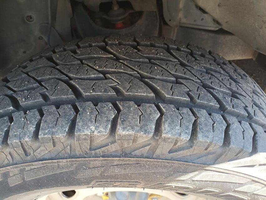 A Close Up of a Tire on a Car — South West 4WD Wreckers In Brisbane, QLD