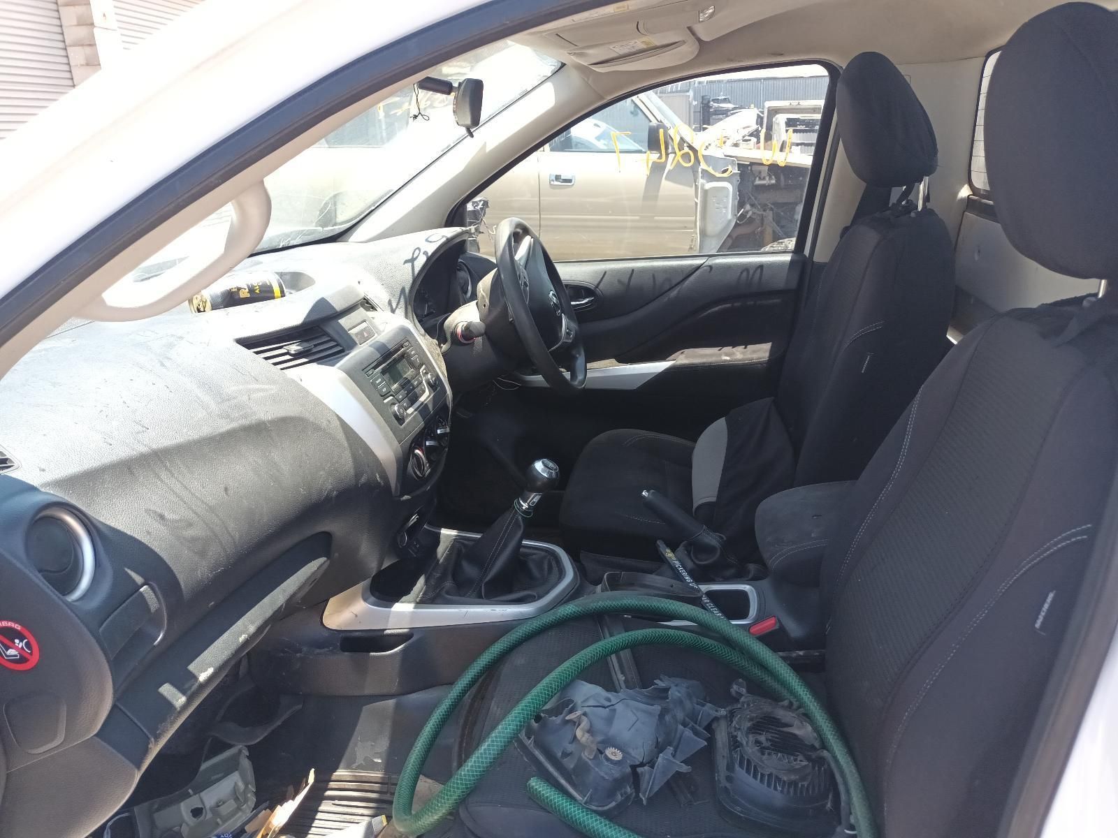 The Inside of a White Car with Black Seats — South West 4WD Wreckers In Brisbane, QLD