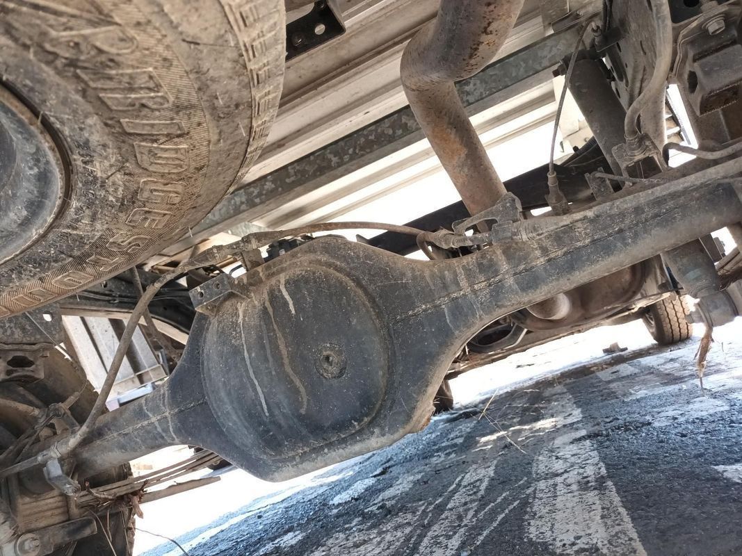 A Close Up of the Rear Axle of a Truck — South West 4WD Wreckers In Brisbane, QLD