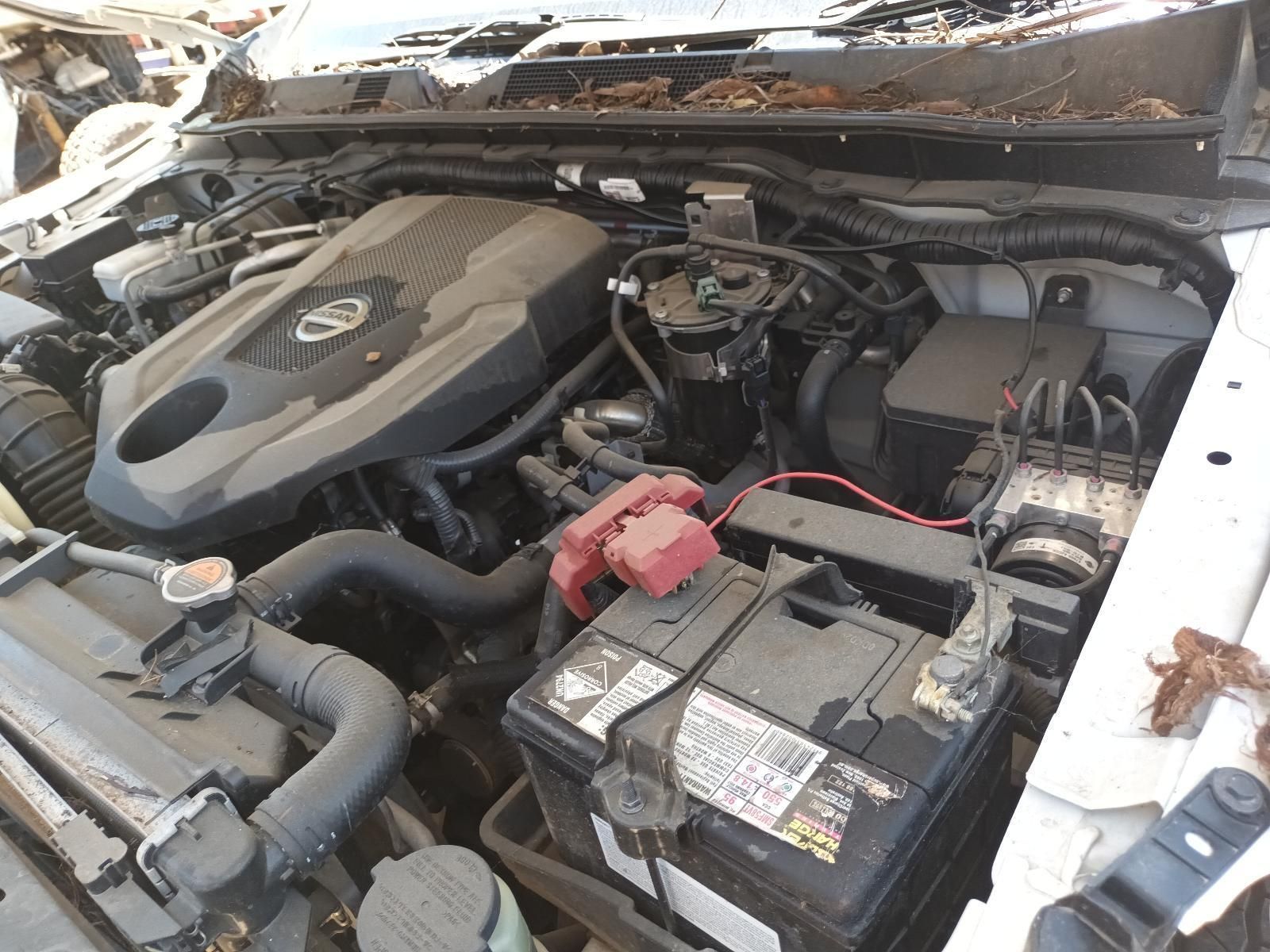 A Close Up of the Engine of a Car with a Battery — South West 4WD Wreckers In Brisbane, QLD
