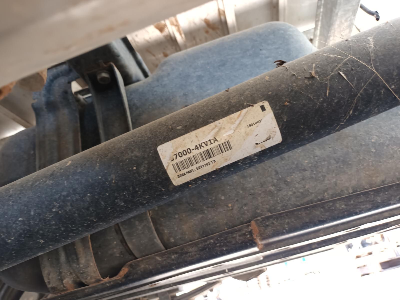 A Close Up of a Black Pipe with a White Label on It — South West 4WD Wreckers In Brisbane, QLD