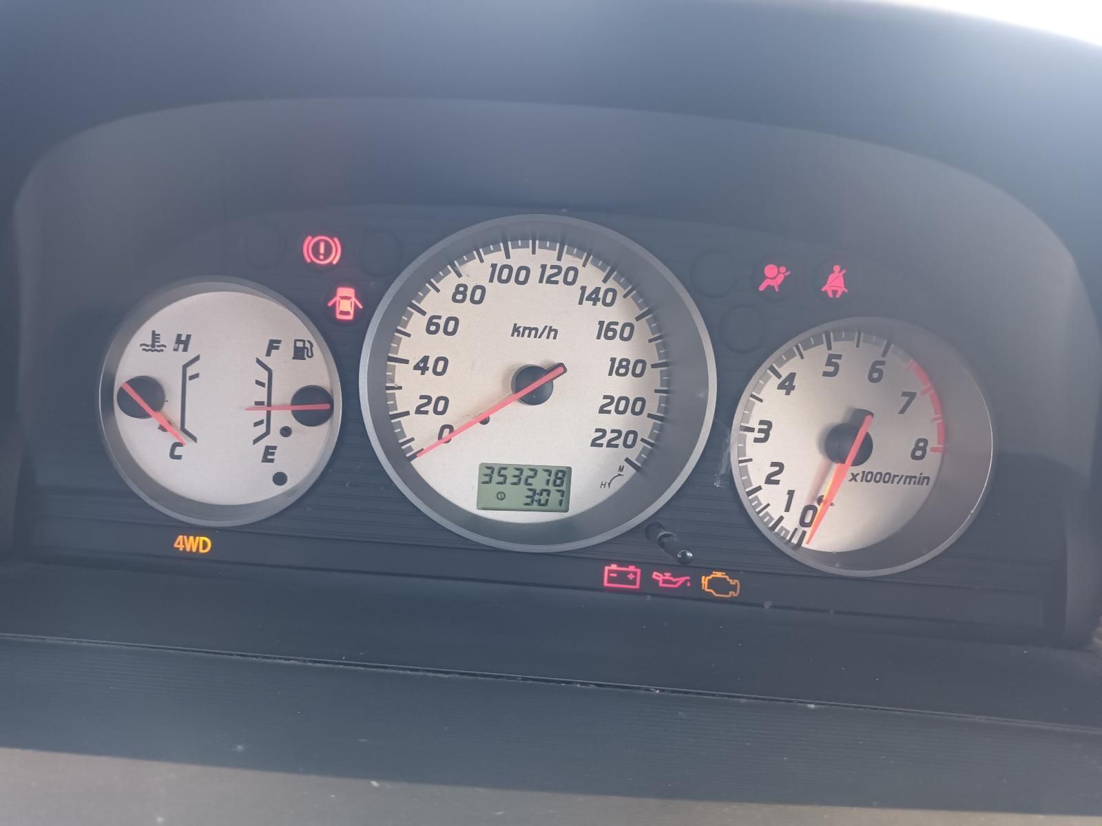 A Close Up of a Car Dashboard with a Speedometer — South West 4WD Wreckers in Harristown, QLD