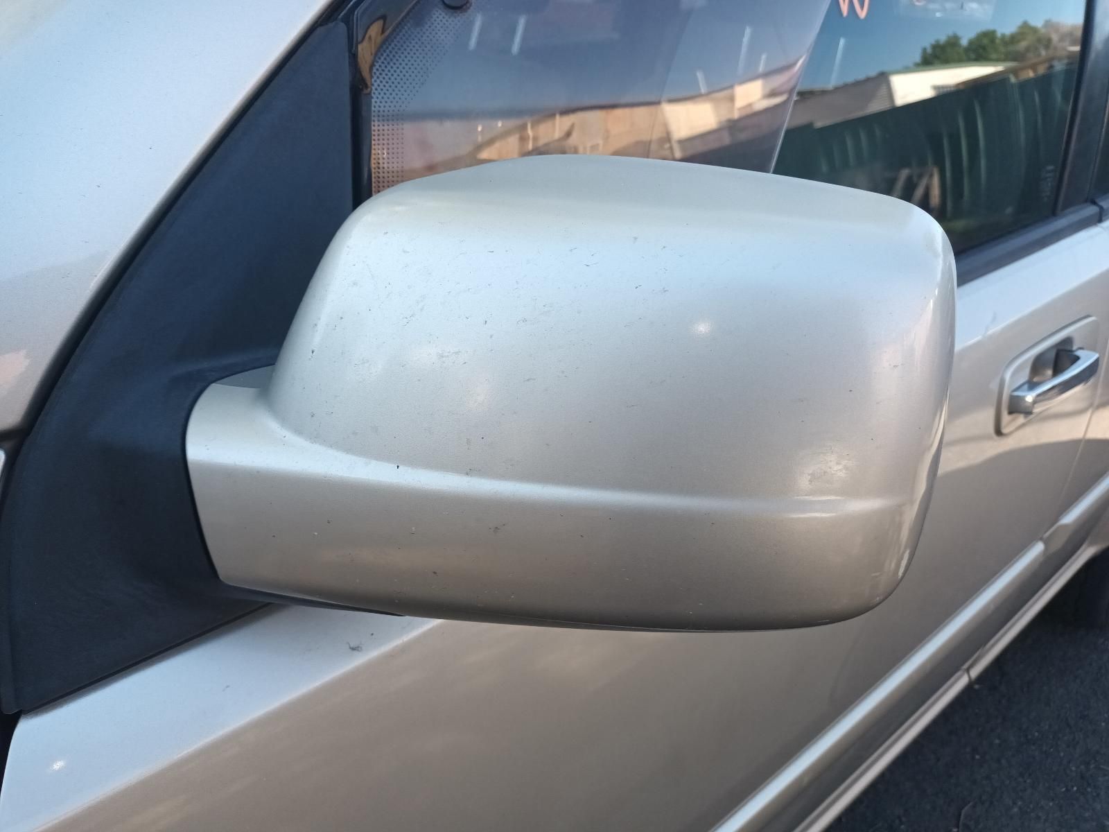 A Close Up of a Side Mirror on a Silver Car — South West 4WD Wreckers in Harristown, QLD
