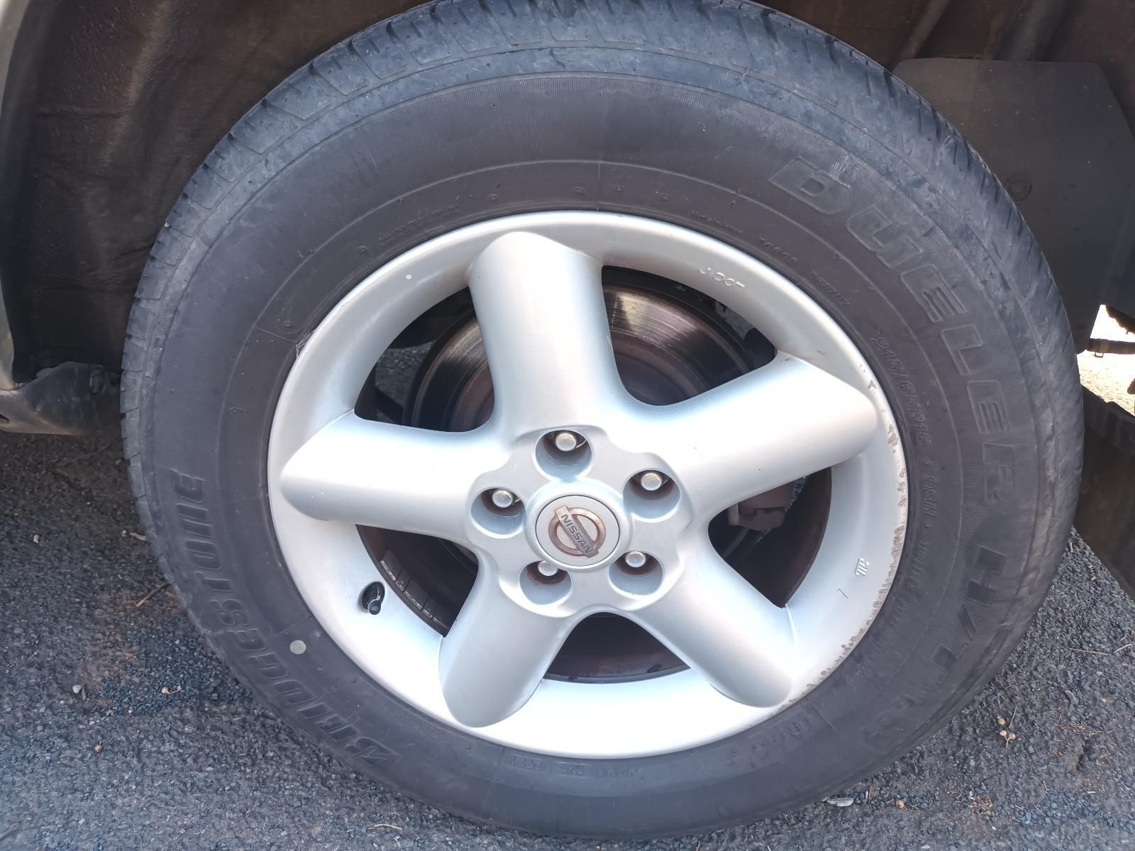 A Close Up of a Nissan Tire on a Car — South West 4WD Wreckers in Harristown, QLD