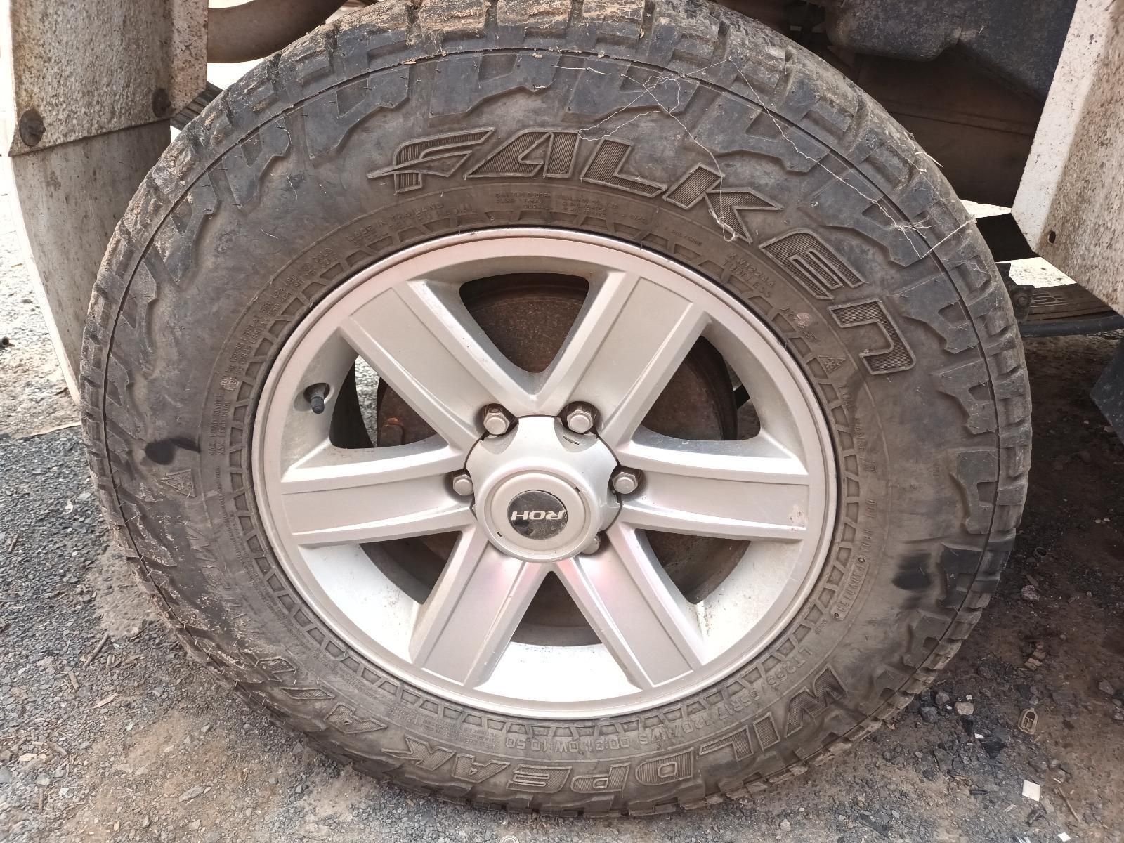 A Close Up of a Dirty Tire on a Car — South West 4WD Wreckers In Brisbane, QLD