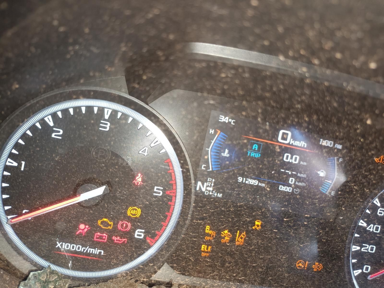 A Close Up of a Car Dashboard with a Speedometer and a Tachometer — South West 4WD Wreckers in Harristown, QLD
