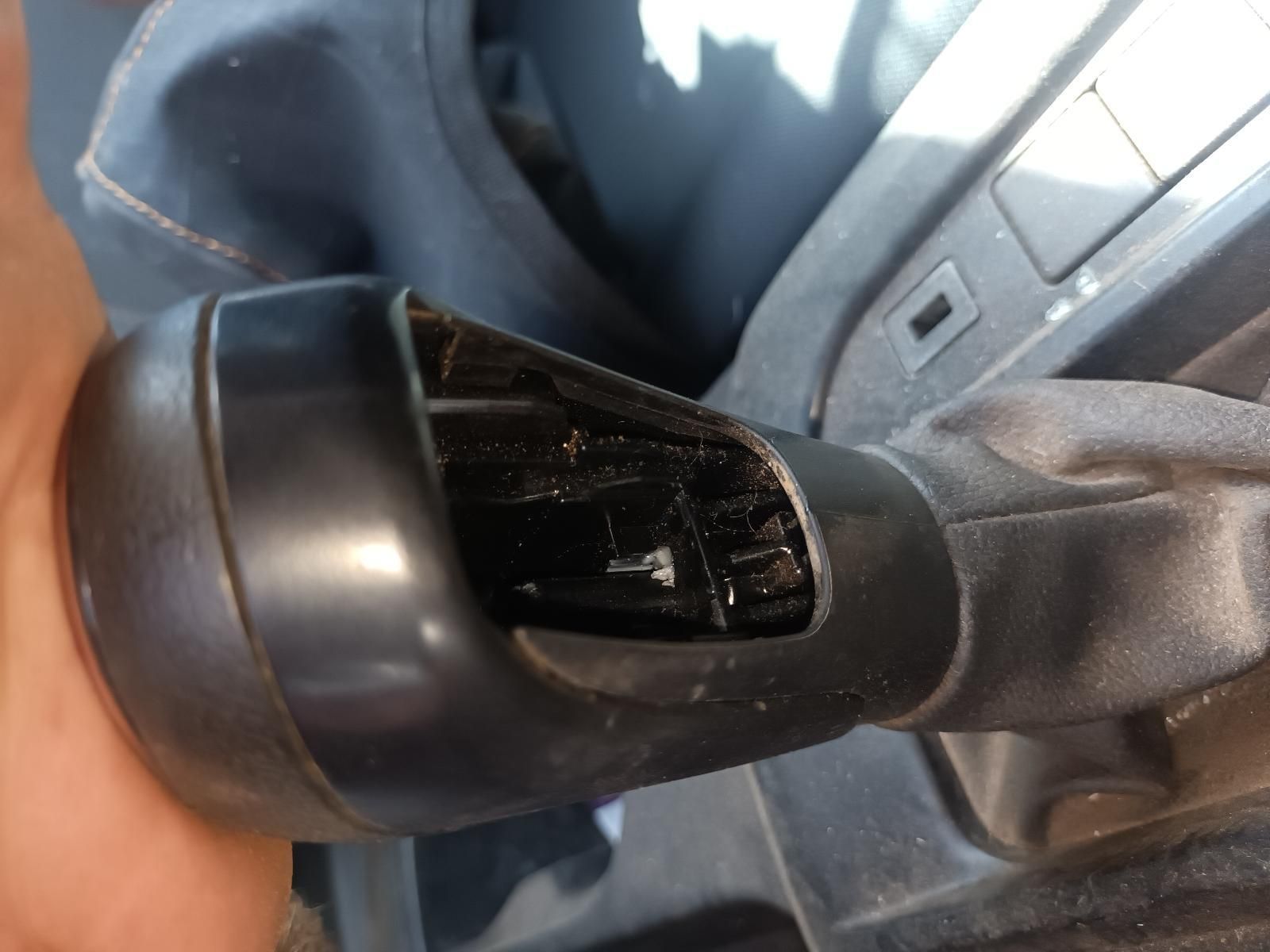 A Close Up of a Person Holding a Car Shifter — South West 4WD Wreckers in Harristown, QLD
