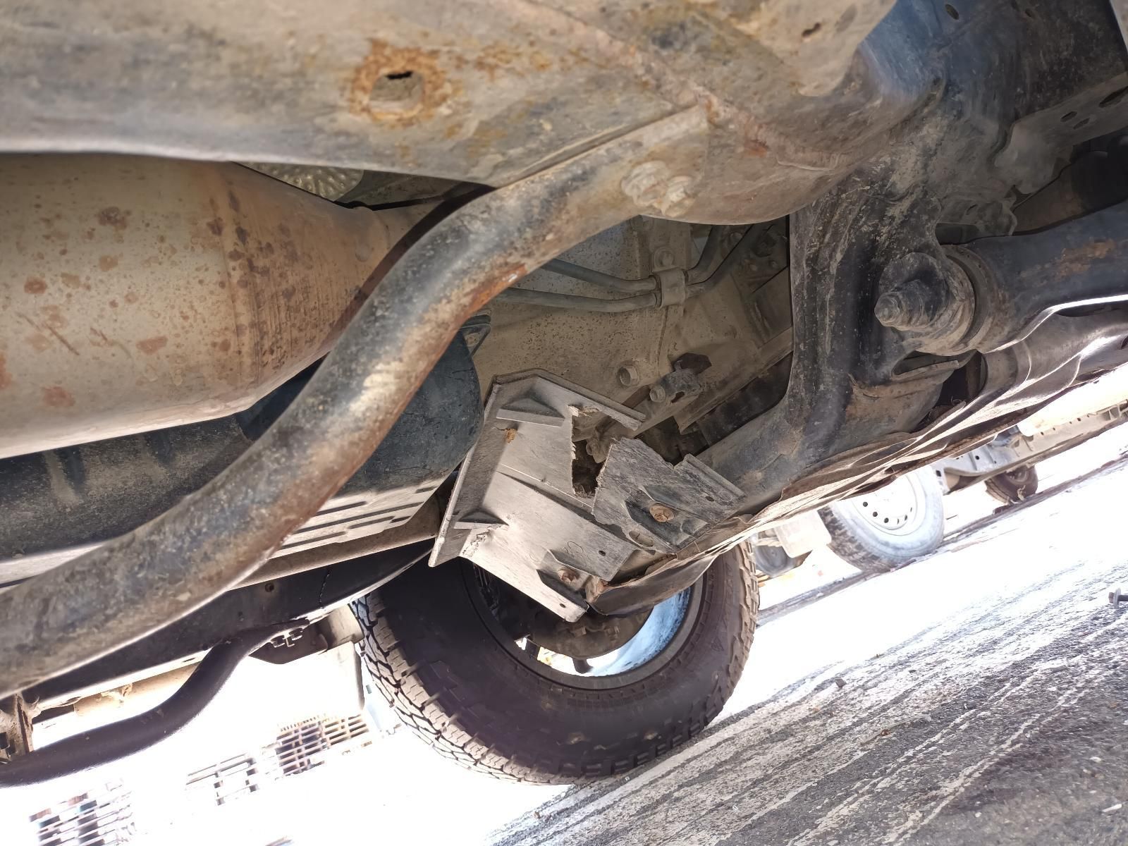 A Close Up of the Underside of a Car's Exhaust Pipe — South West 4WD Wreckers In Brisbane, QLD