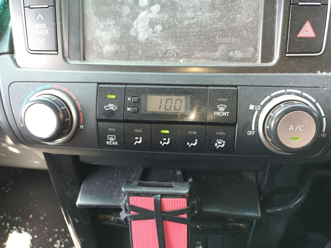 A Close Up of a Car Dashboard with a Clock — South West 4WD Wreckers In Brisbane, QLD