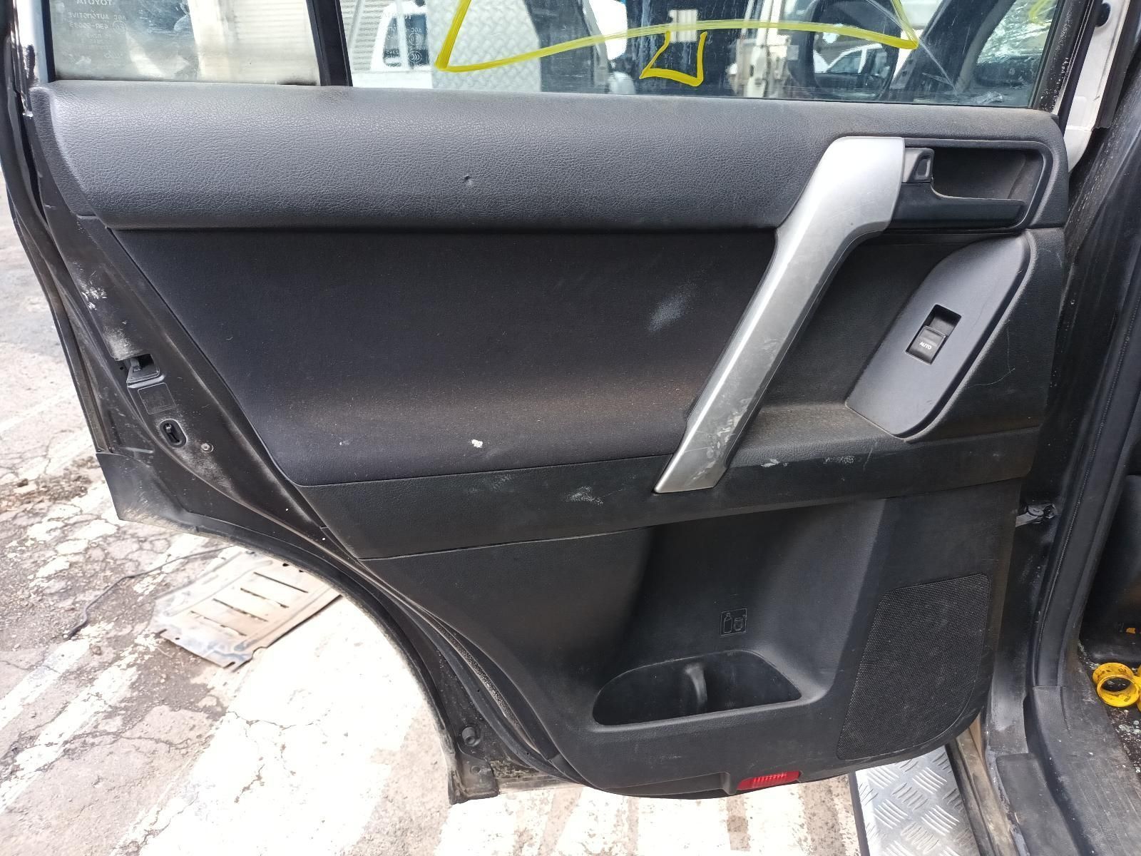 The Back Door of a Black Car with a Silver Handle — South West 4WD Wreckers In Brisbane, QLD