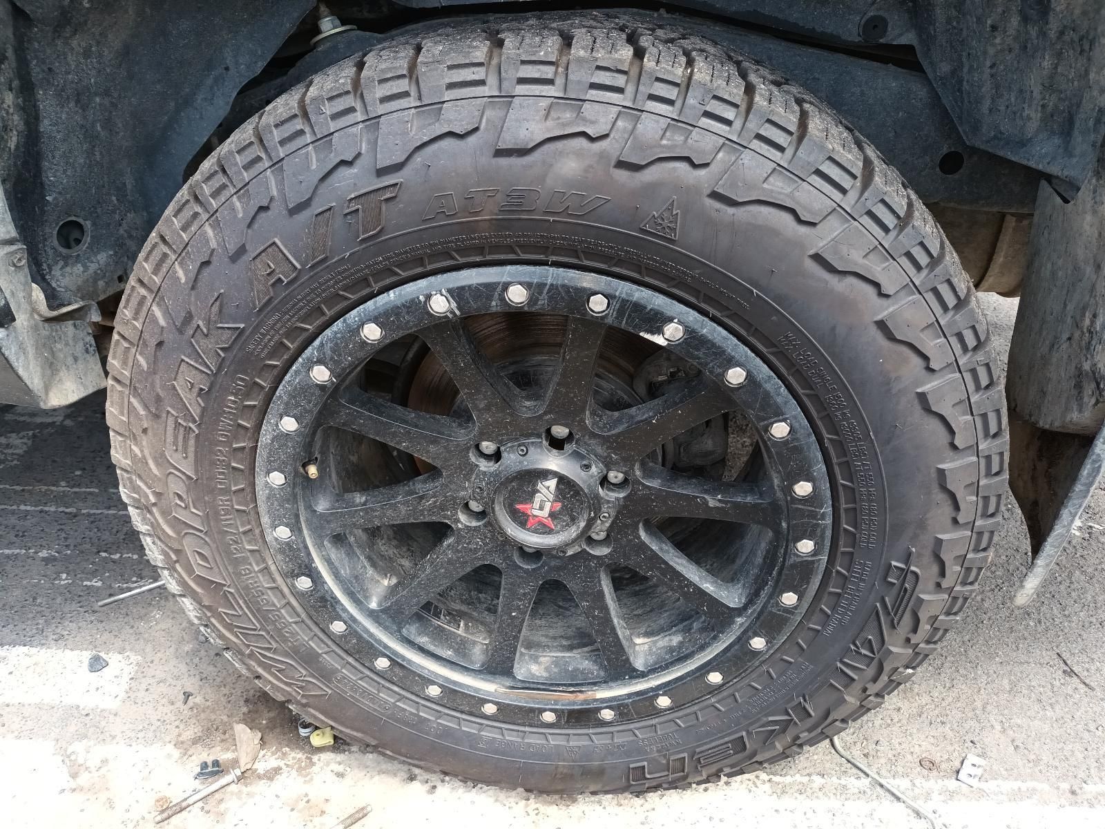 A Close Up of a Tire and Wheel on a Truck — South West 4WD Wreckers In Brisbane, QLD