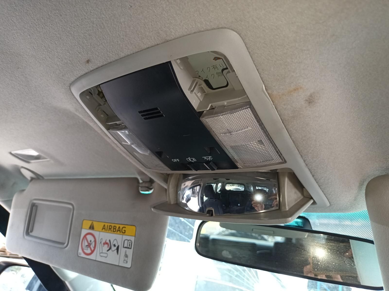 The Ceiling of a Car Has a Warning Sign on It That Says Airbag — South West 4WD Wreckers In Brisbane, QLD