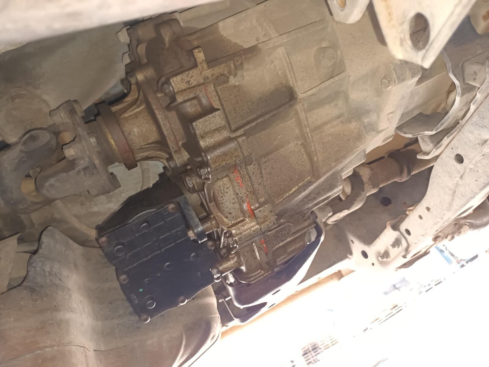 A Close Up of the Underside of a Car Showing the Gearbox — South West 4WD Wreckers In Brisbane, QLD