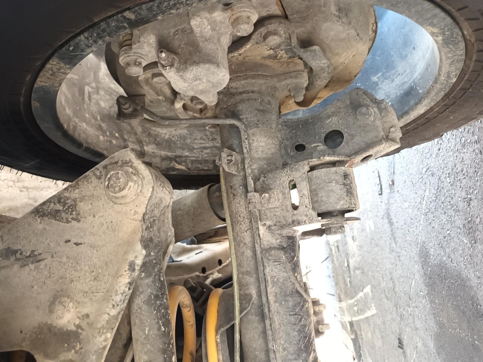 A Close Up of the Underside of a Car's Suspension — South West 4WD Wreckers In Brisbane, QLD