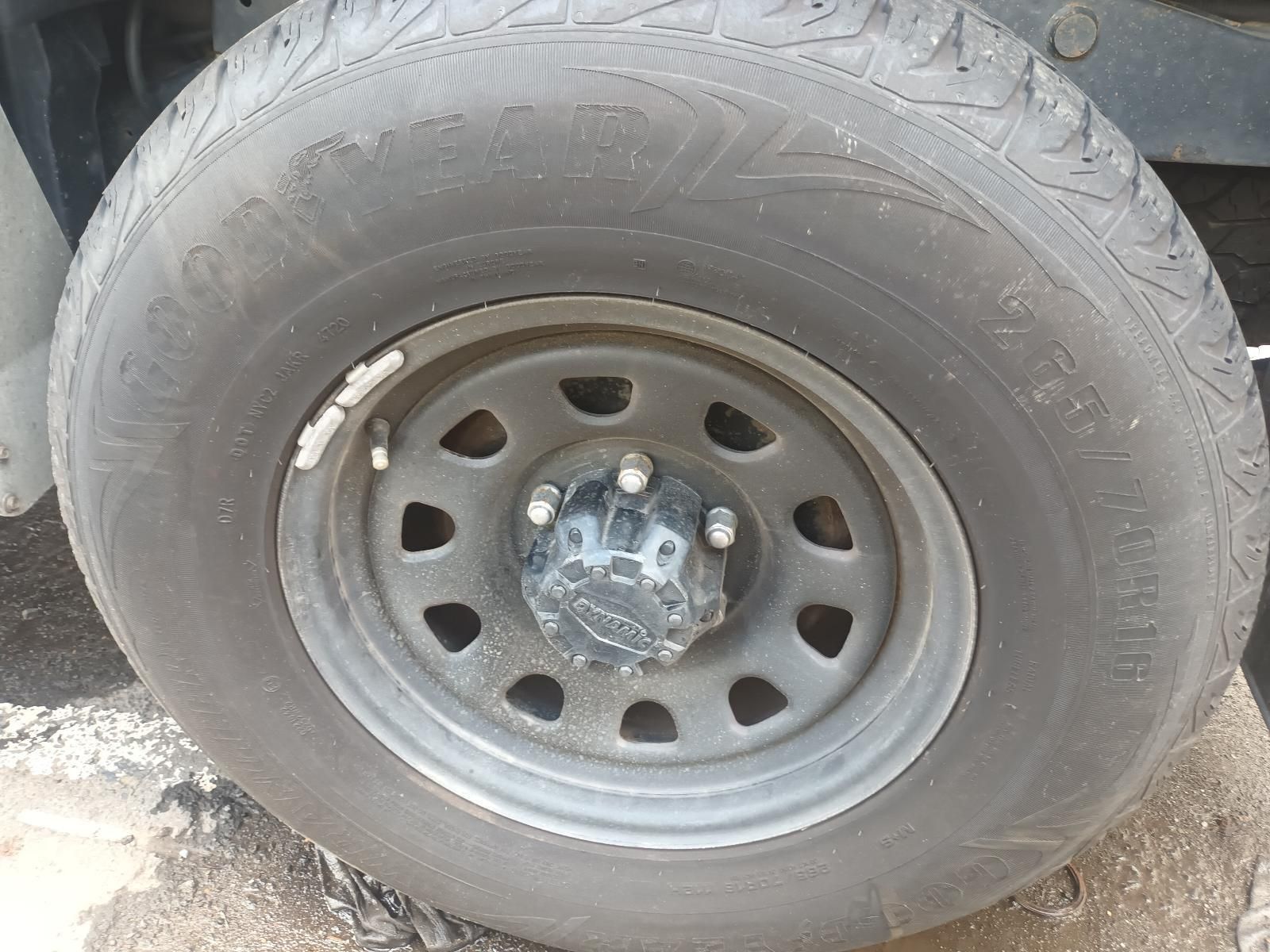 A Close Up of a Tire on a Car Wheel — South West 4WD Wreckers In Brisbane, QLD