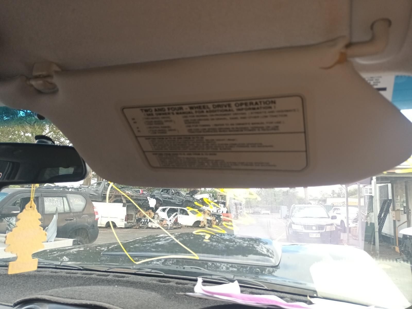 A Car with a Sun Visor and a Rear View Mirror — South West 4WD Wreckers In Brisbane, QLD