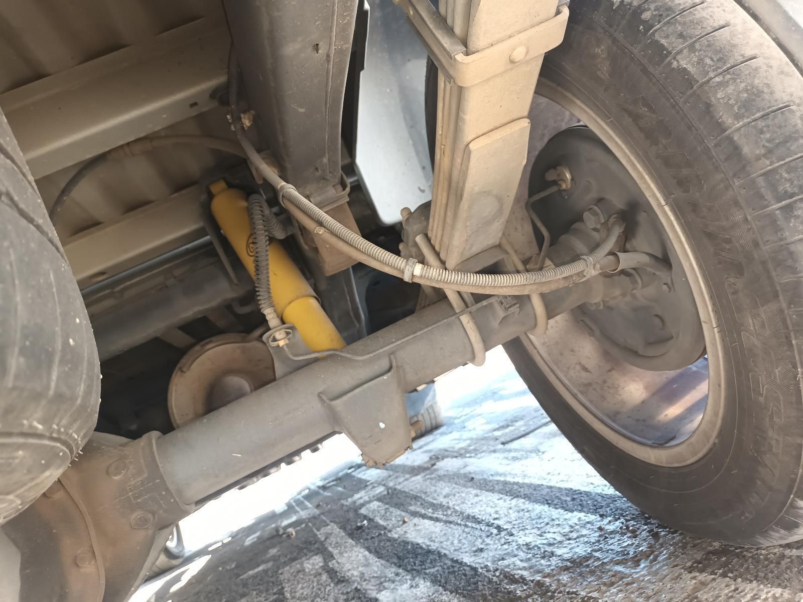 A Close Up of a Car's Suspension and Tire — South West 4WD Wreckers in Harristown, QLD