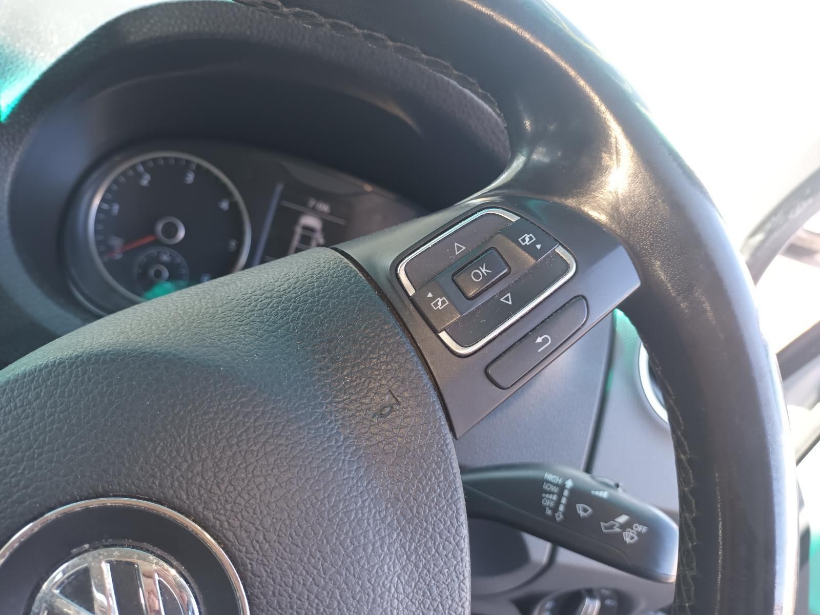 A Close Up of a Steering Wheel with a Volkswagen Logo on It — South West 4WD Wreckers in Harristown, QLD