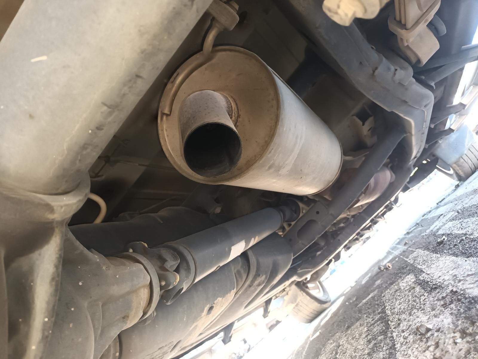 A Close Up of a Exhaust Pipe on the Underside of a Car — South West 4WD Wreckers in Harristown, QLD