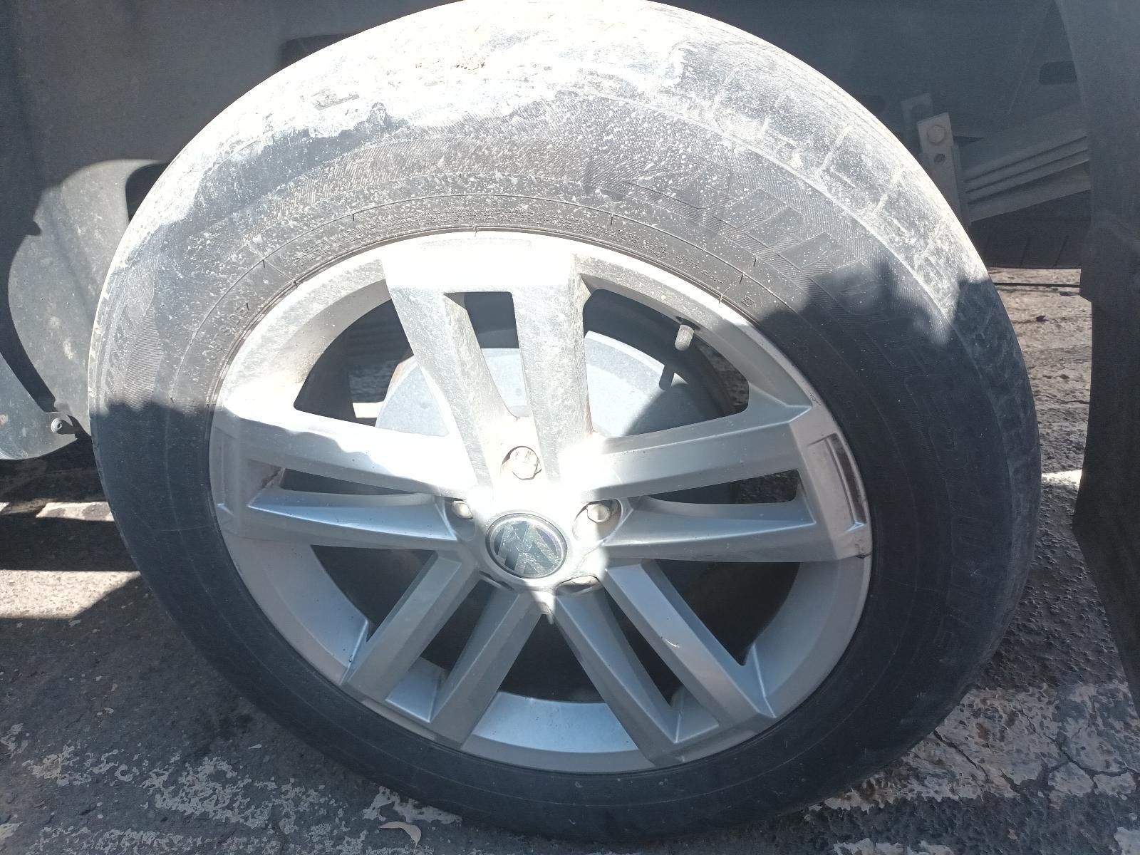 A Close Up of a Car Wheel with a Volkswagen Logo on It — South West 4WD Wreckers in Harristown, QLD