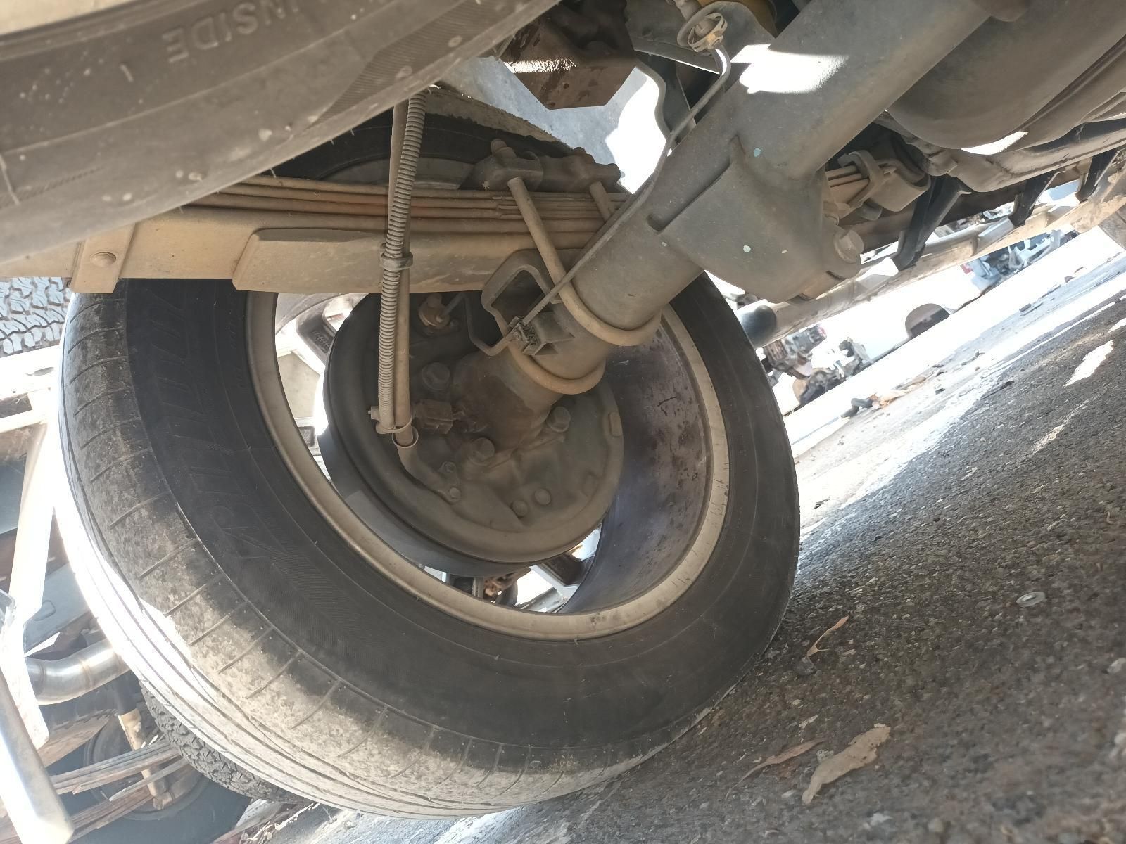 A Close Up of the Underside of a Car Showing the Tire — South West 4WD Wreckers in Harristown, QLD