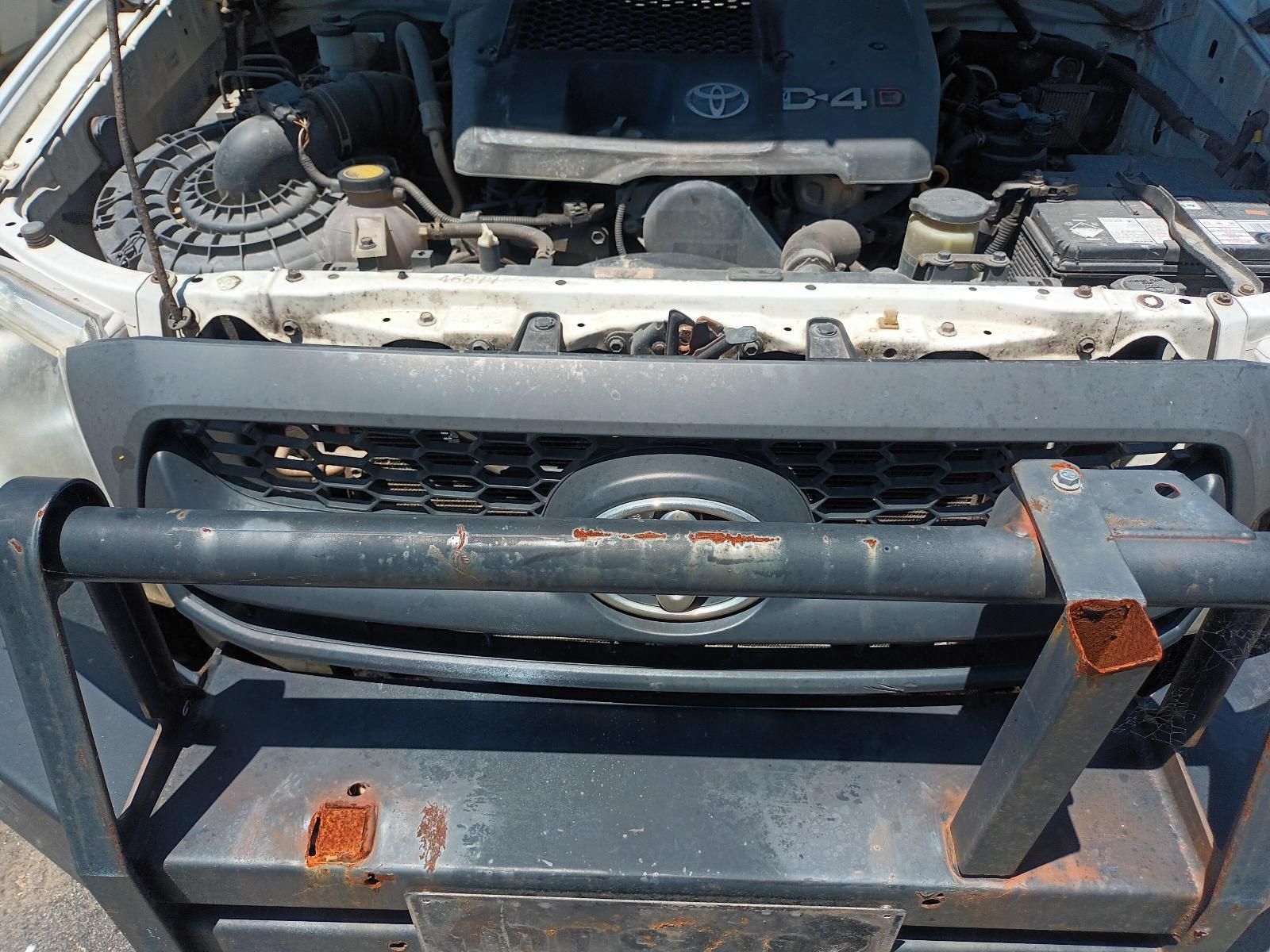 The Front of a Toyota with the Hood Open — South West 4WD Wreckers in Harristown, QLD