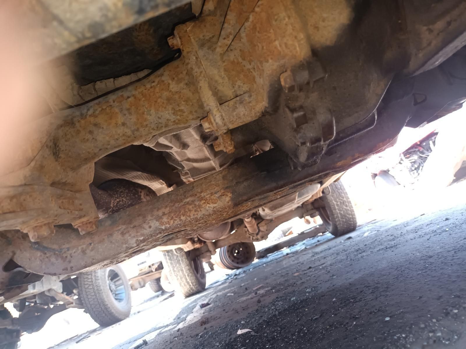 A Close Up of the Underside of a Rusty Truck — South West 4WD Wreckers in Harristown, QLD