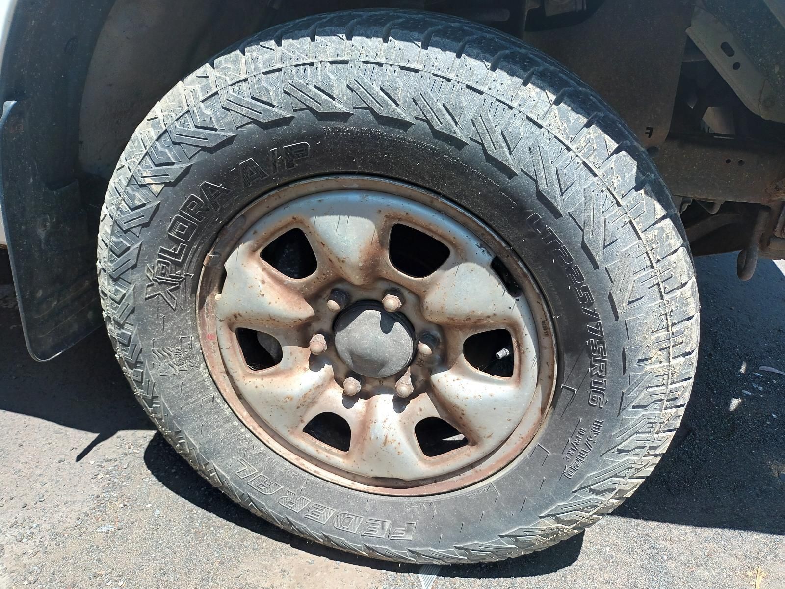A Close Up of a Tire on a Car — South West 4WD Wreckers in Harristown, QLD
