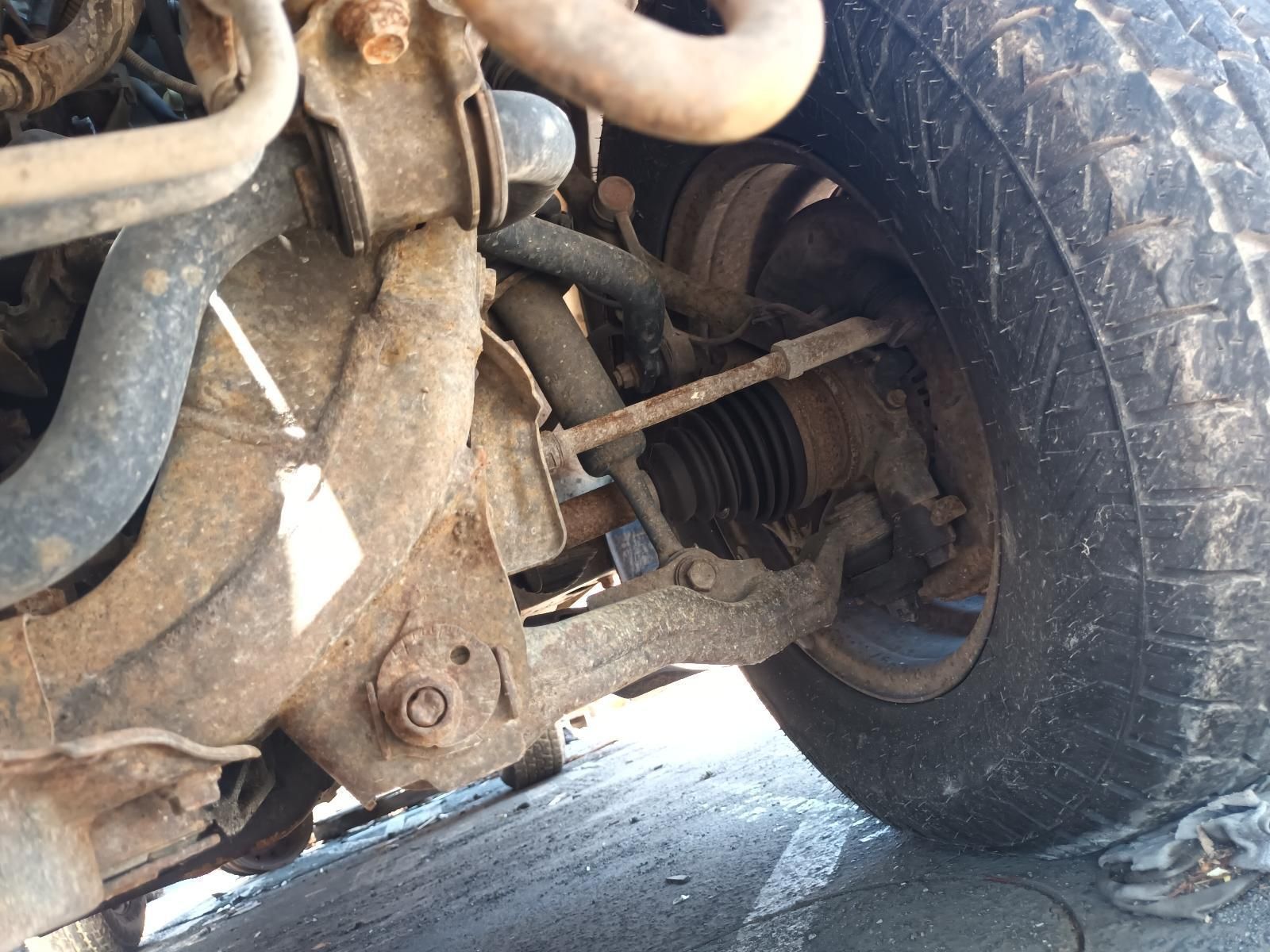 A Close Up of the Underside of a Car's Suspension — South West 4WD Wreckers in Harristown, QLD