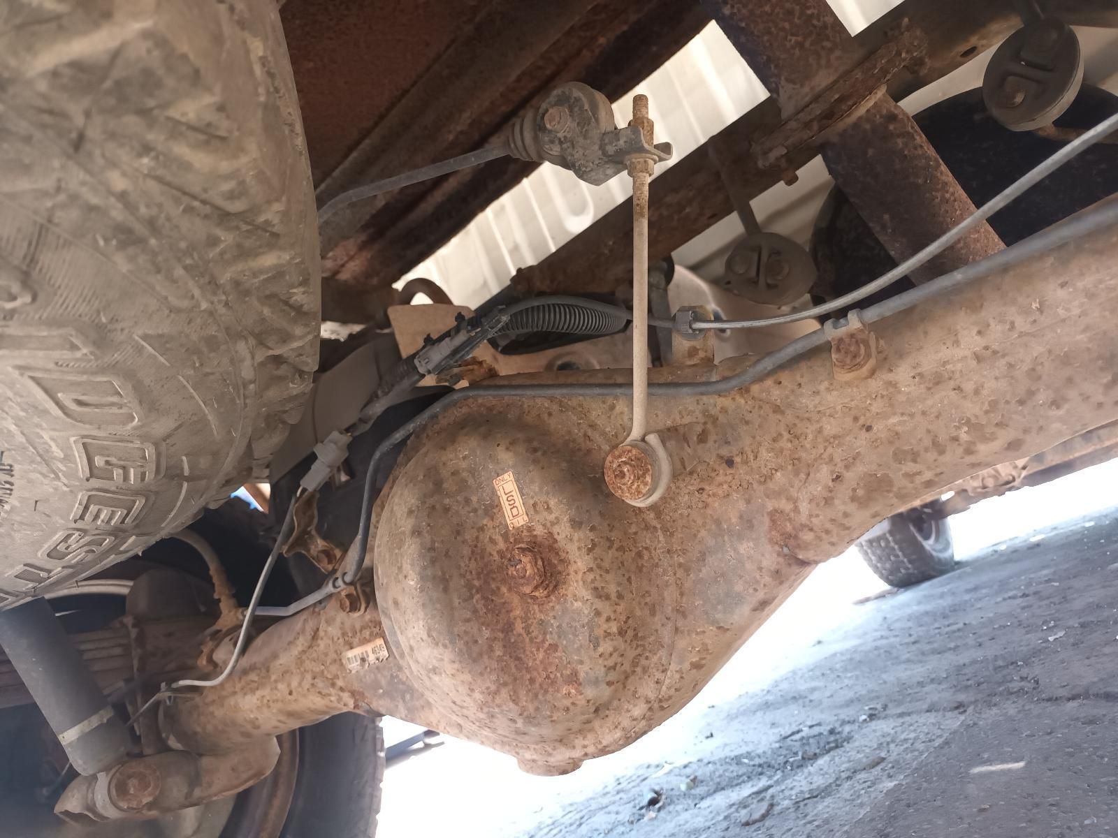 A Close Up of the Rear Axle of a Truck — South West 4WD Wreckers in Harristown, QLD