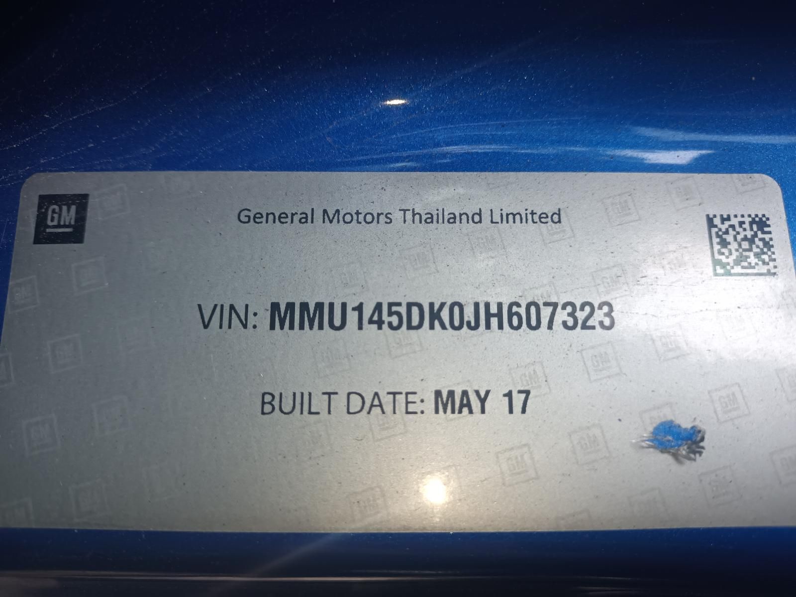 A Blue Car with a License Plate — South West 4WD Wreckers In Brisbane, QLD