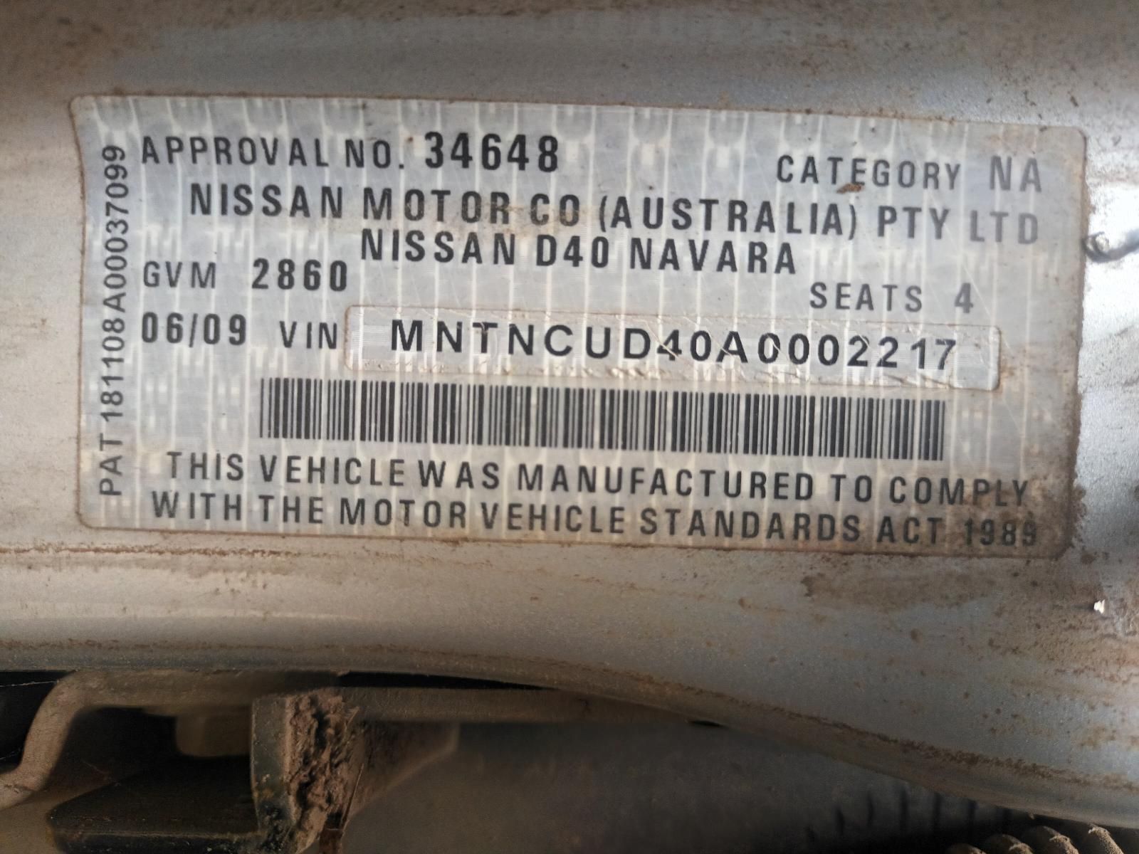 A Nissan D40 Navara — South West 4WD Wreckers In Brisbane, QLD