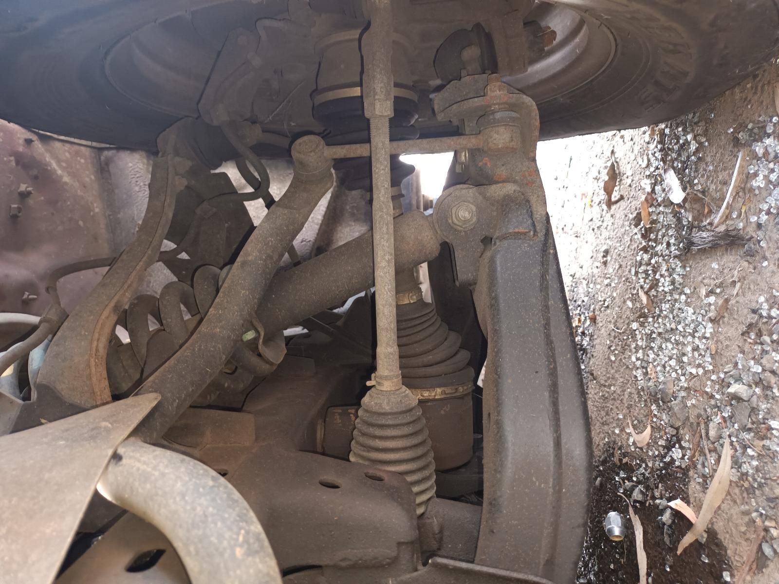 A Close Up of a Rusty Suspension System on a Car — South West 4WD Wreckers In Brisbane, QLD