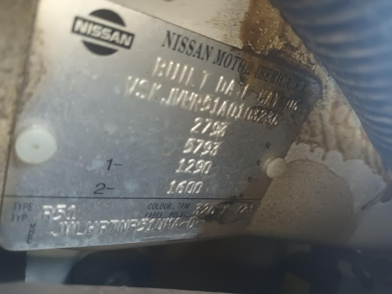 A Close Up of a Nissan License Plate — South West 4WD Wreckers In Brisbane, QLD