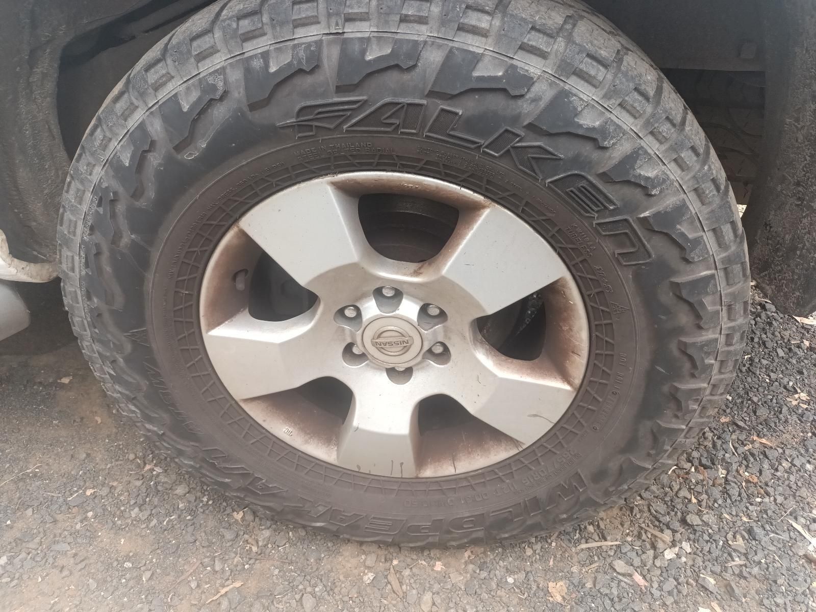 A Close Up of a Tire on a Car That Says Falken on It — South West 4WD Wreckers In Brisbane, QLD