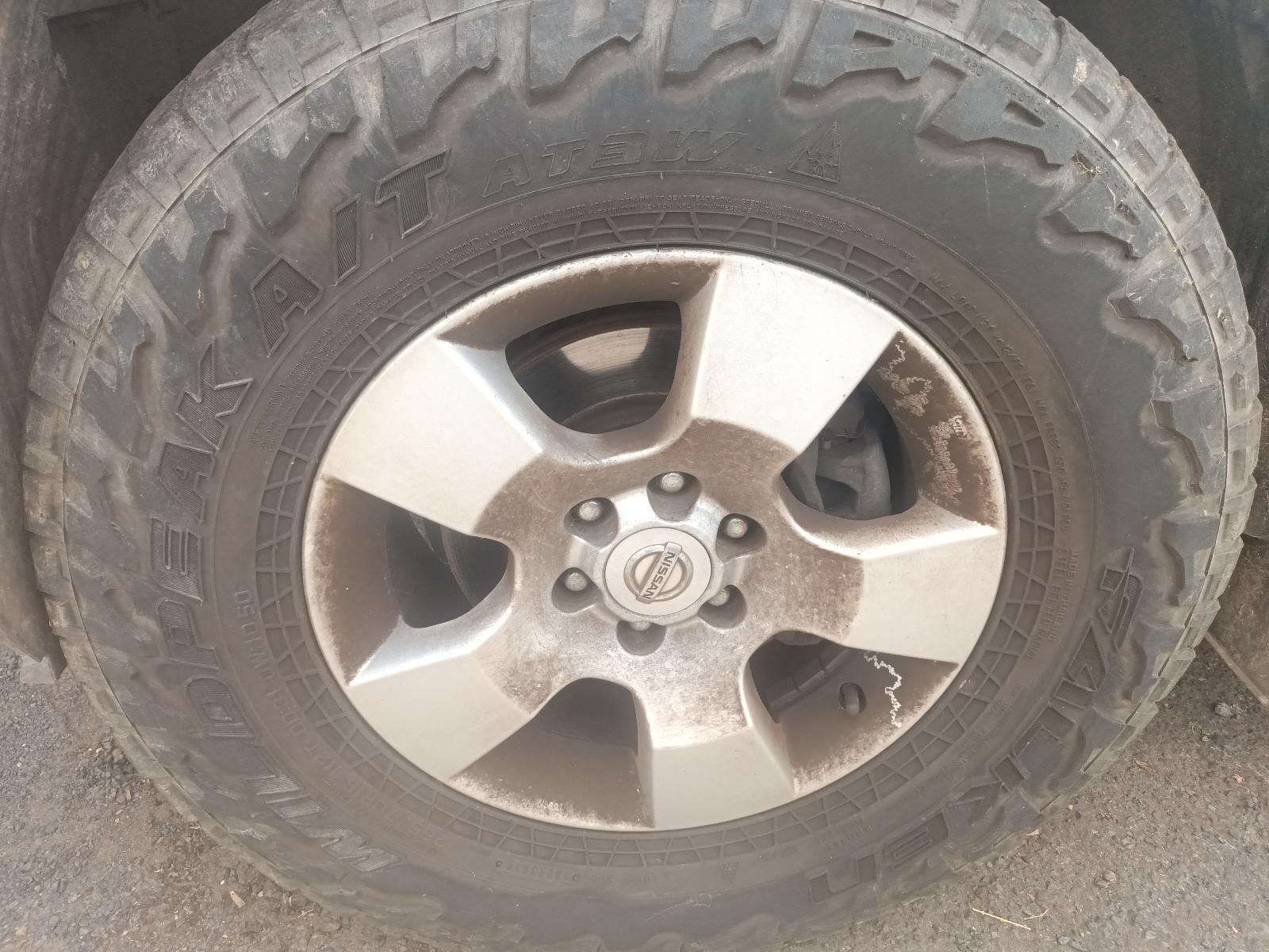 A Close Up of a Dirty Tire on a Car — South West 4WD Wreckers In Brisbane, QLD