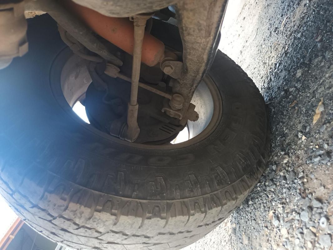 A Close Up of the Underside of a Car Tire — South West 4WD Wreckers In Brisbane, QLD