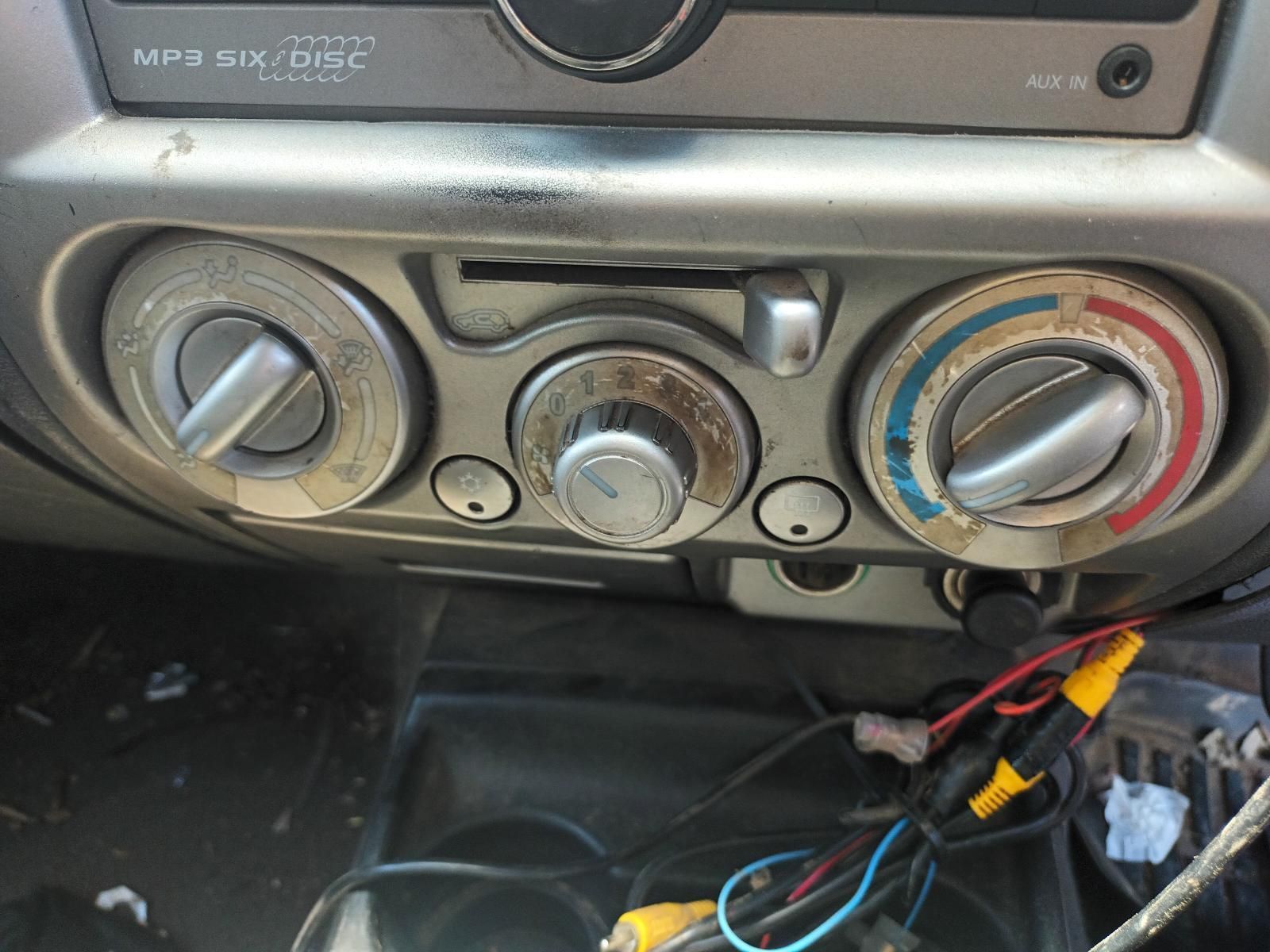 A Close Up of a Car 's a/c Control Panel — South West 4WD Wreckers In Brisbane, QLD