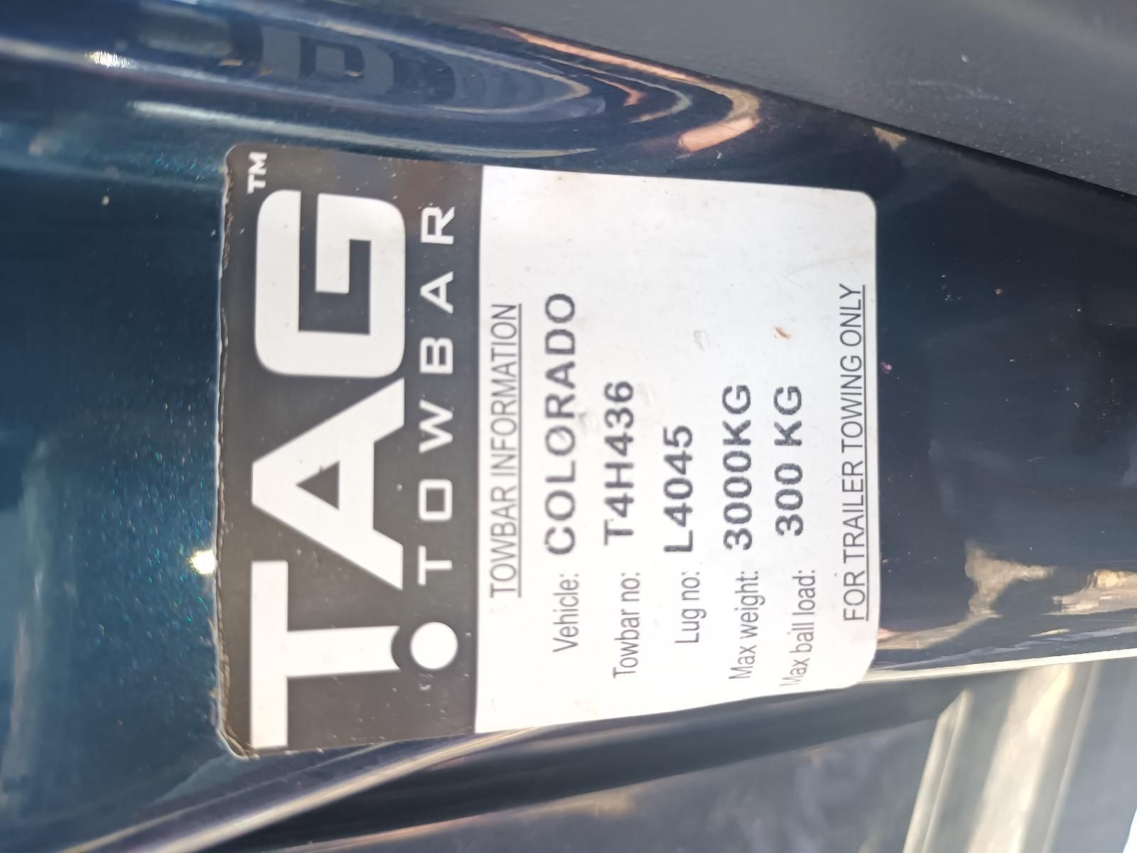 A Tag That Says Colorado on It — South West 4WD Wreckers in Harristown, QLD