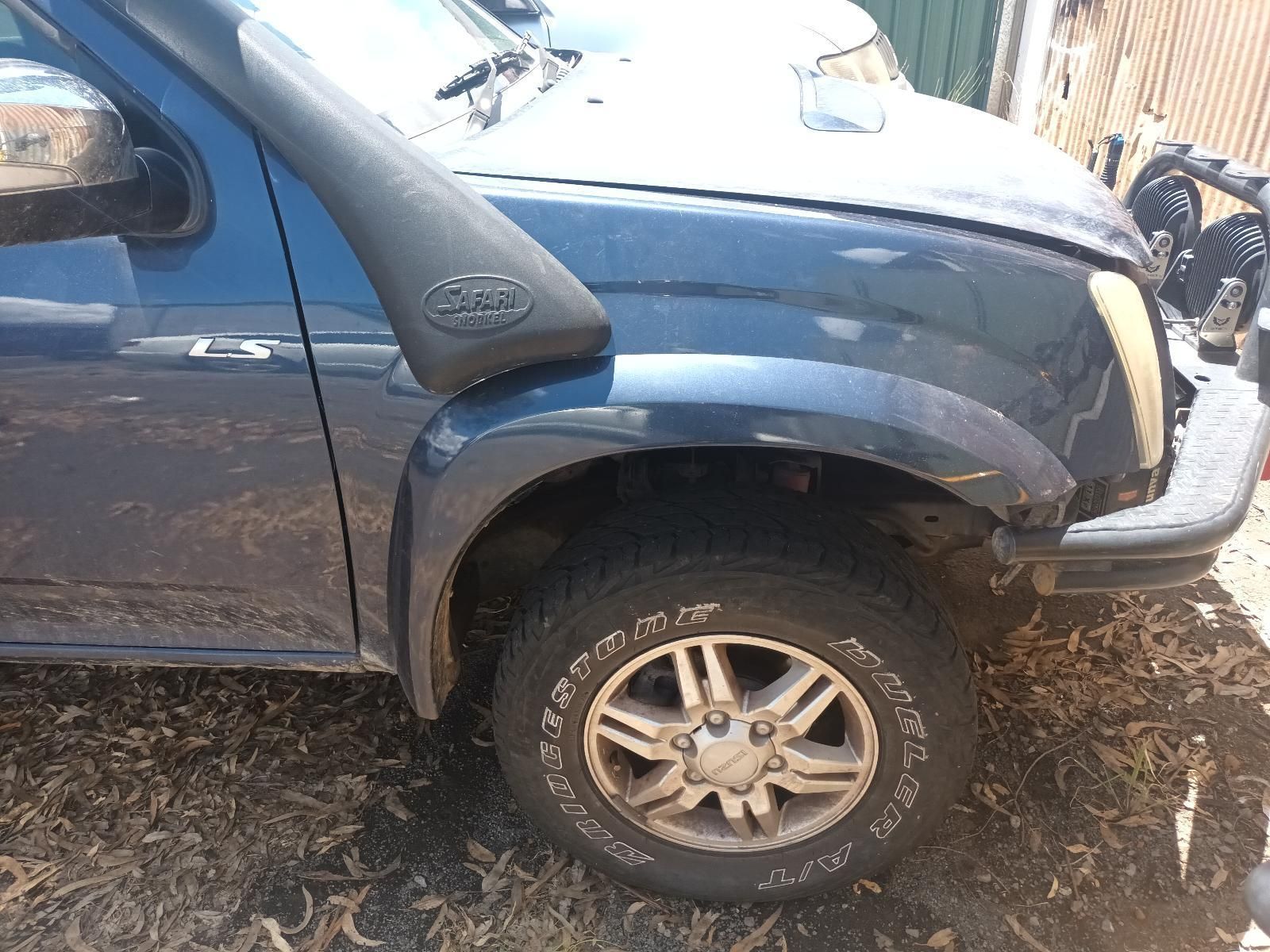 A Blue Truck with a Snorkel on Top of It — South West 4WD Wreckers in Harristown, QLD