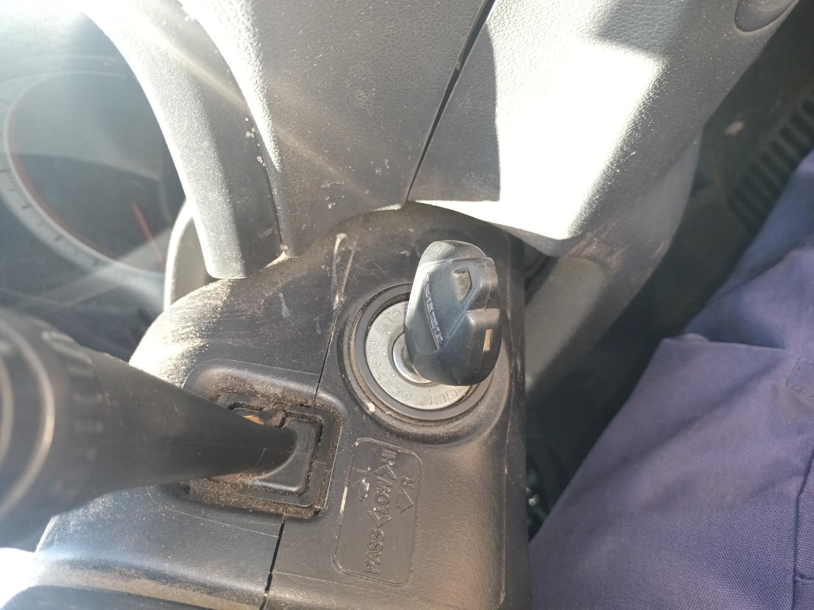 A Close Up of a Car Steering Wheel with a Key in It — South West 4WD Wreckers in Harristown, QLD