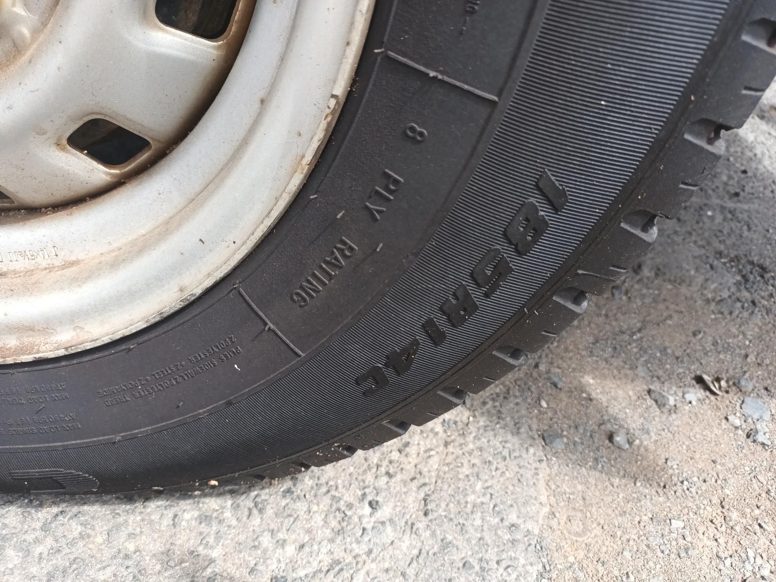 A Close Up of a Tire That Says Continental on It — South West 4WD Wreckers in Harristown, QLD
