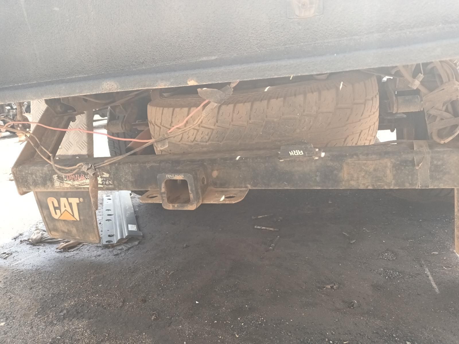 A Cat Trailer Hitch is Attached to the Back of a Truck — South West 4WD Wreckers In Brisbane, QLD